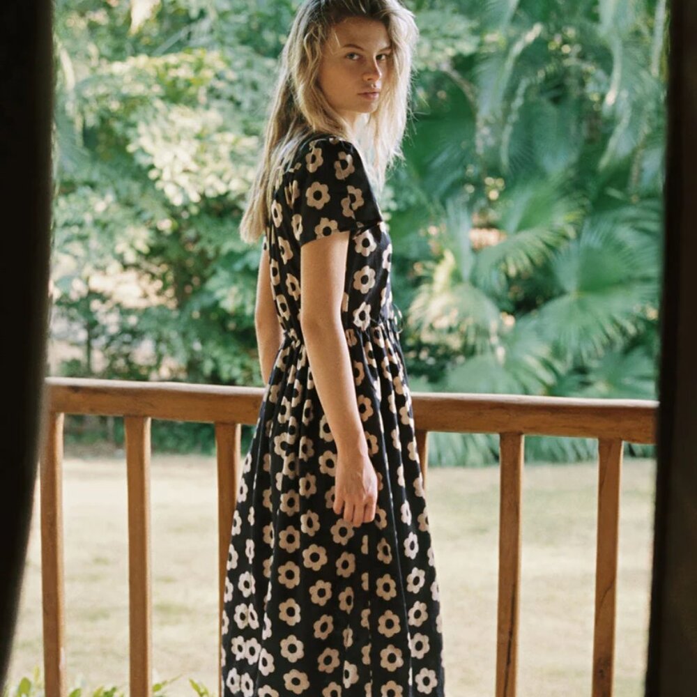 Christy Dawn Dawn Dress NWT Noir Daisy